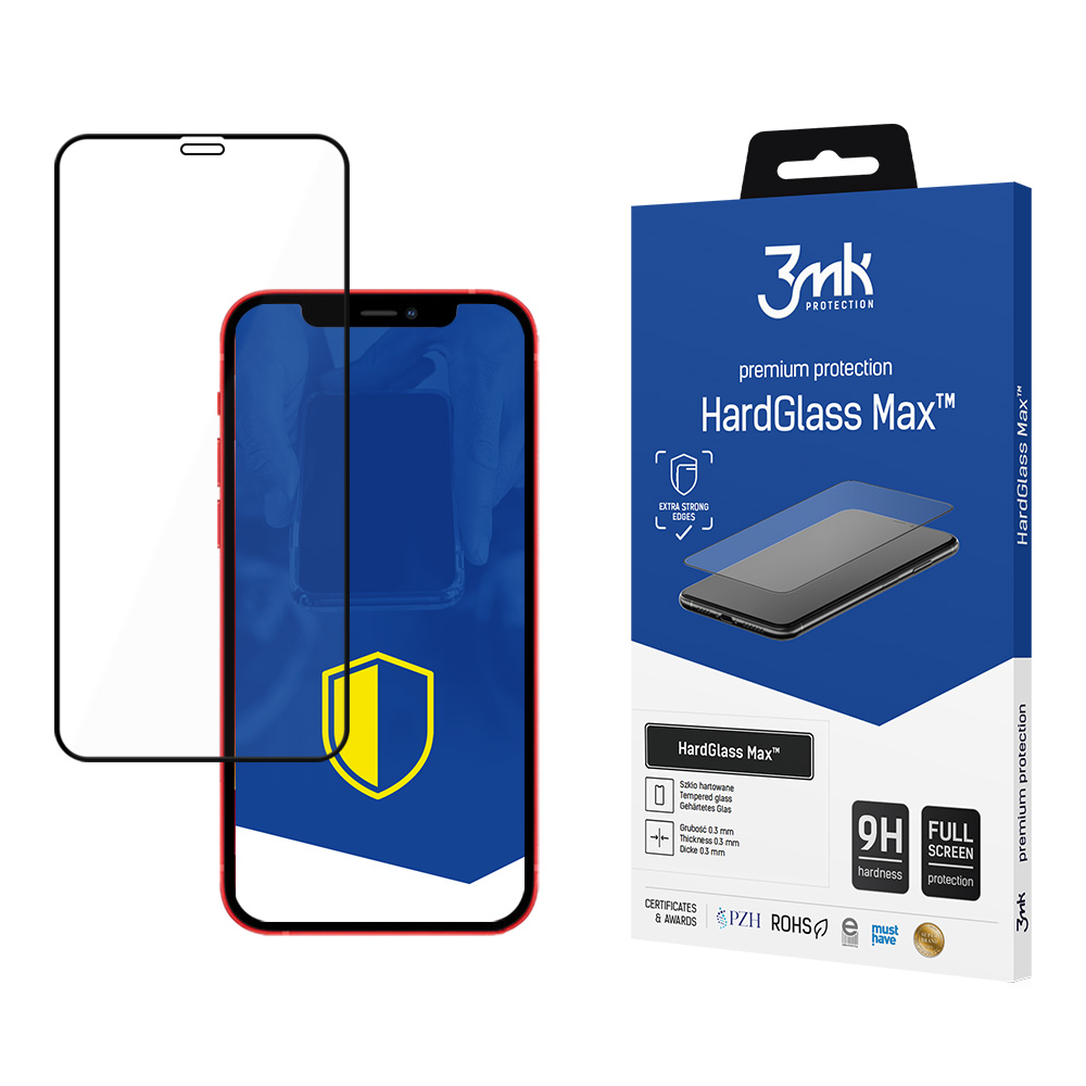 HardGlass MAX Black pro Apple iPhone 12 Pro Max