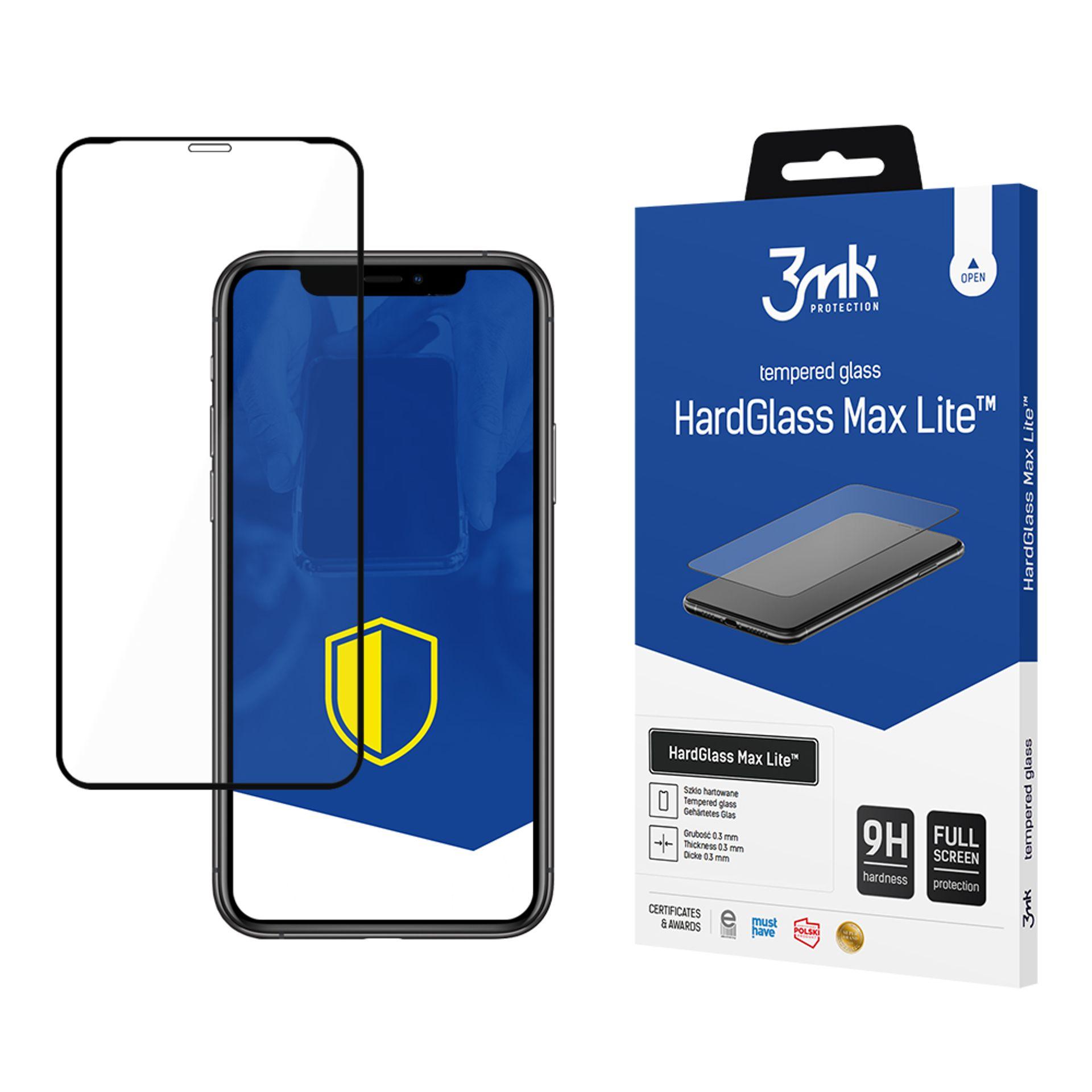 HardGlass Max Lite Black pro Apple iPhone XS Max