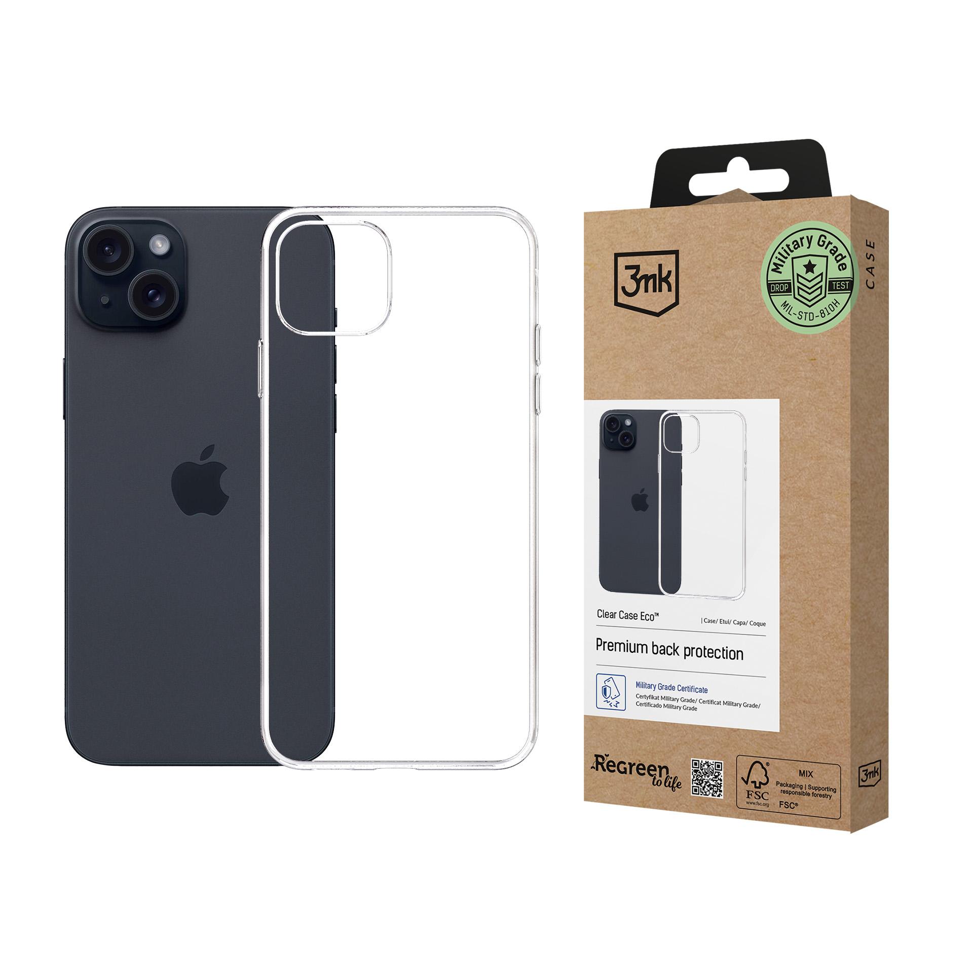 Clear Case Eco pro Apple iPhone 15