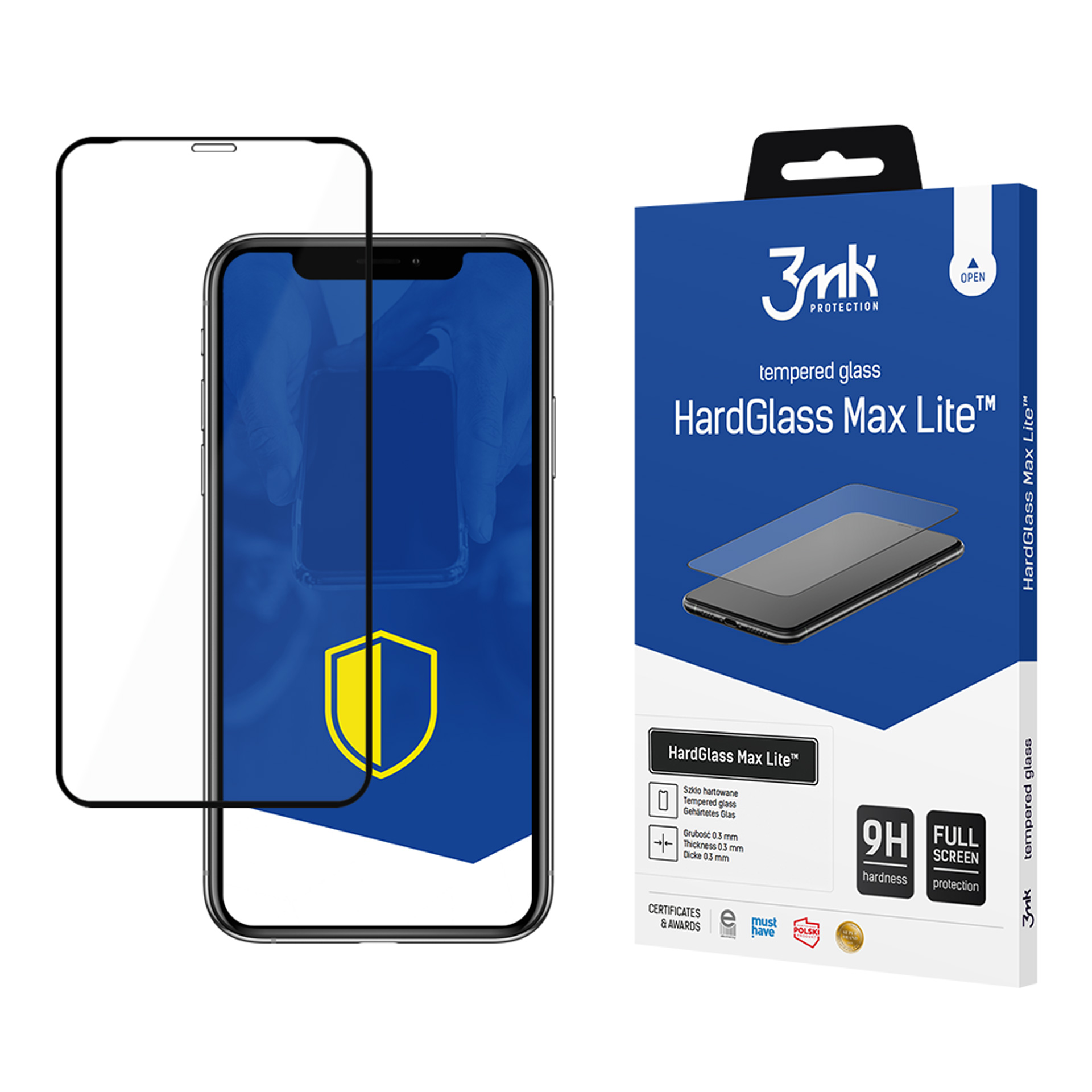 HardGlass Max Lite Black pro Apple iPhone 11 Pro Max