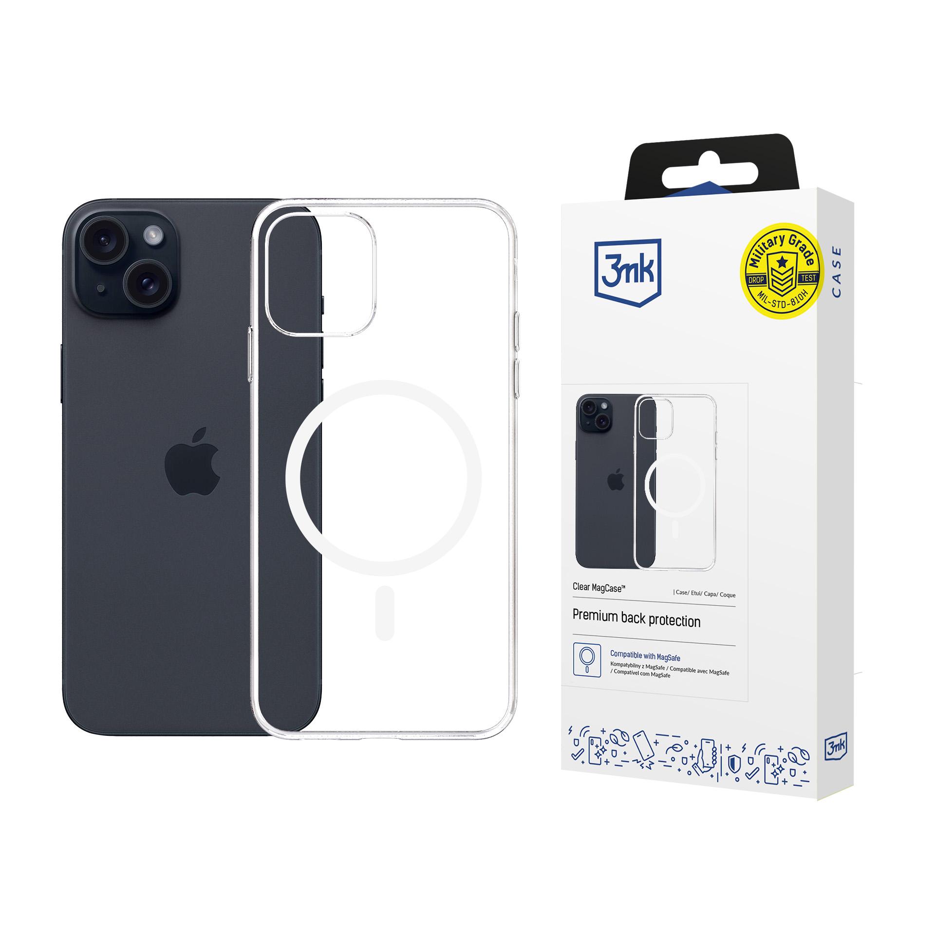 Clear MagCase pro Apple iPhone 15