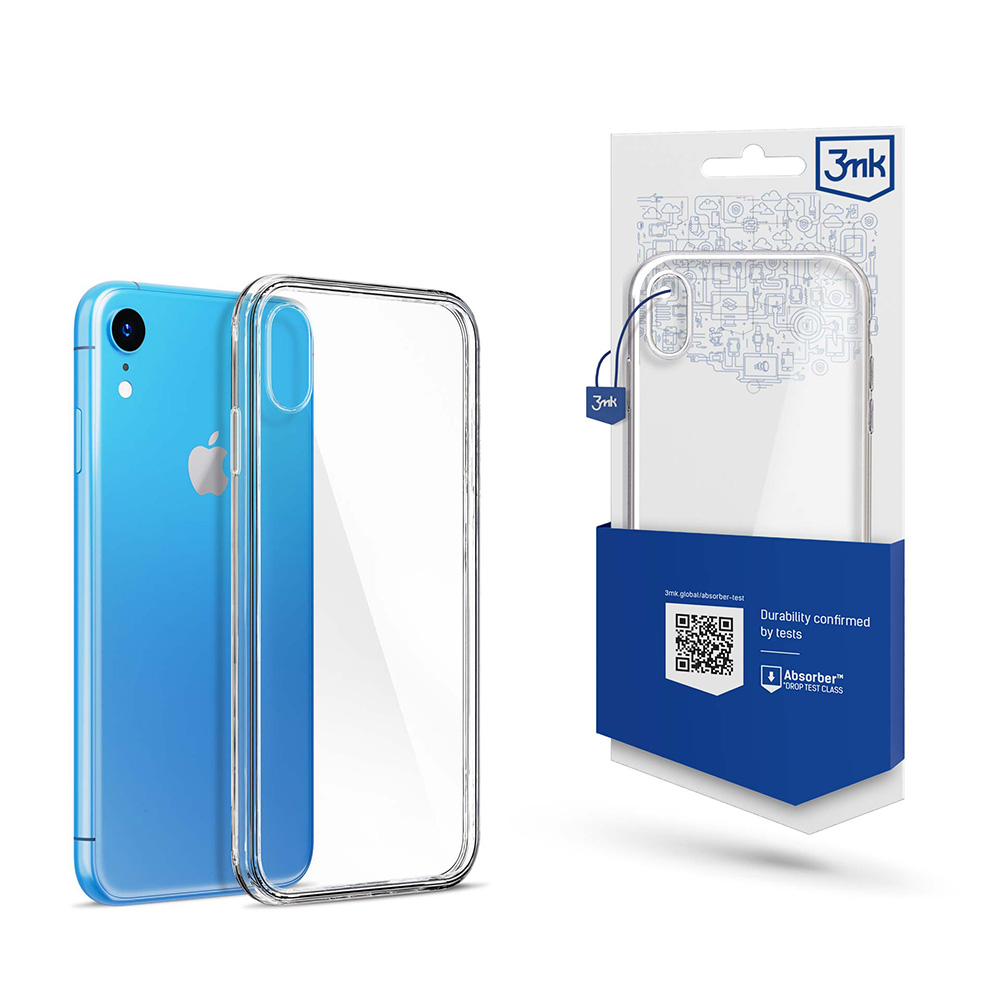 Clear Case pro Apple iPhone Xr, čirá