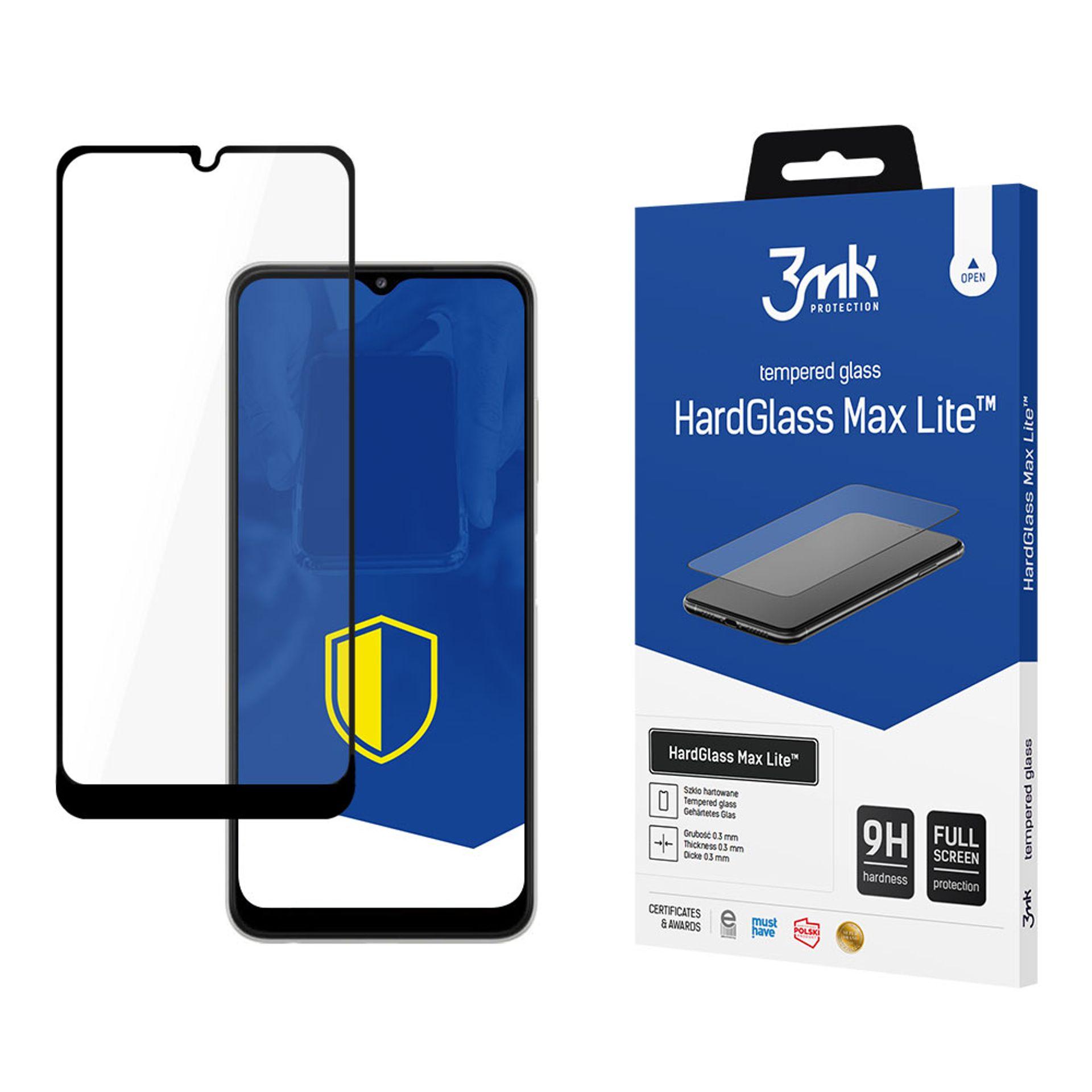 HardGlass Max Lite Black pro Samsung Galaxy A22 5G