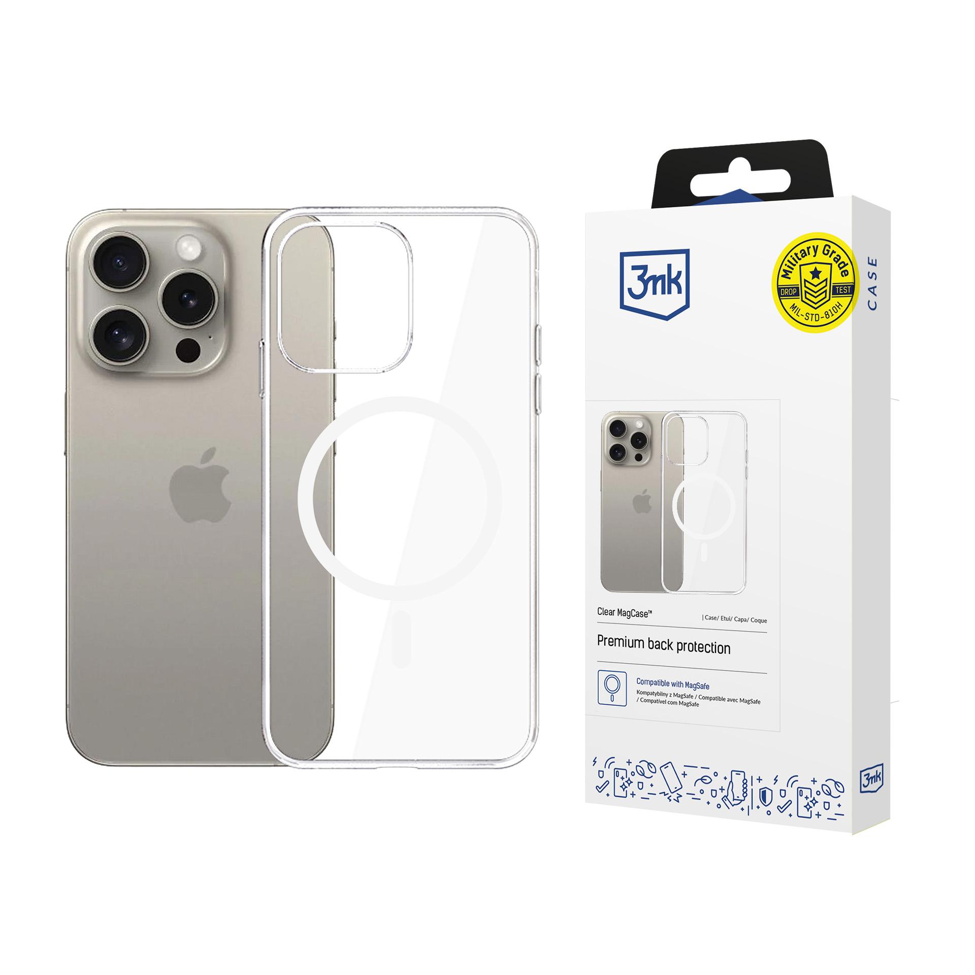 Clear MagCase pro Apple iPhone 15 Pro