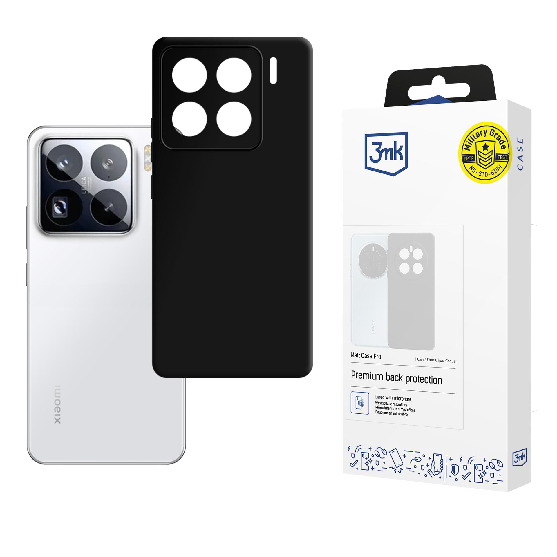 Matowe etui na Xiaomi 15 Pro - 3mk Matt Case Pro