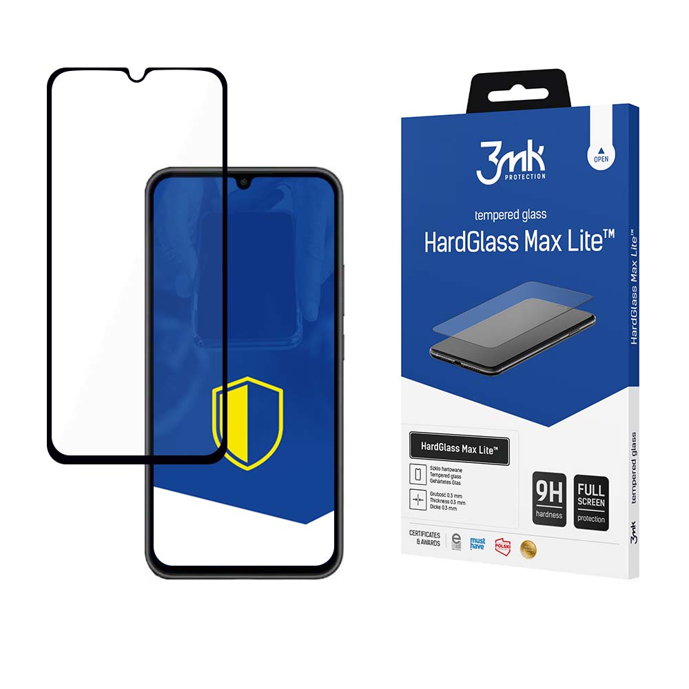 HardGlass Max Lite Black pro Samsung Galaxy A34 5G (SM-A346)