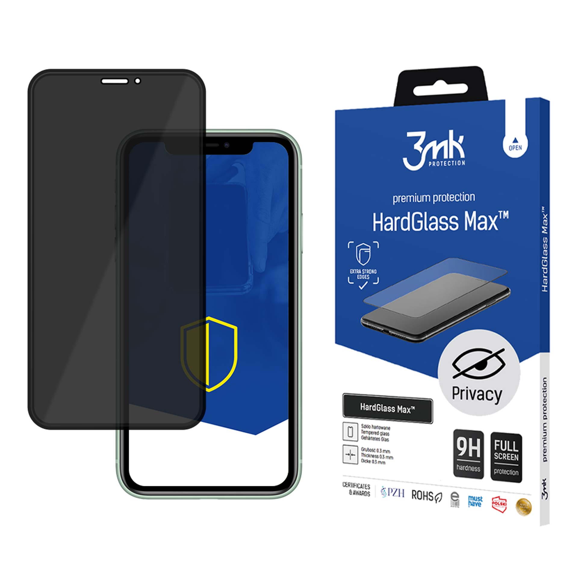 HardGlass MAX Privacy pro Apple iPhone 11 Pro Max