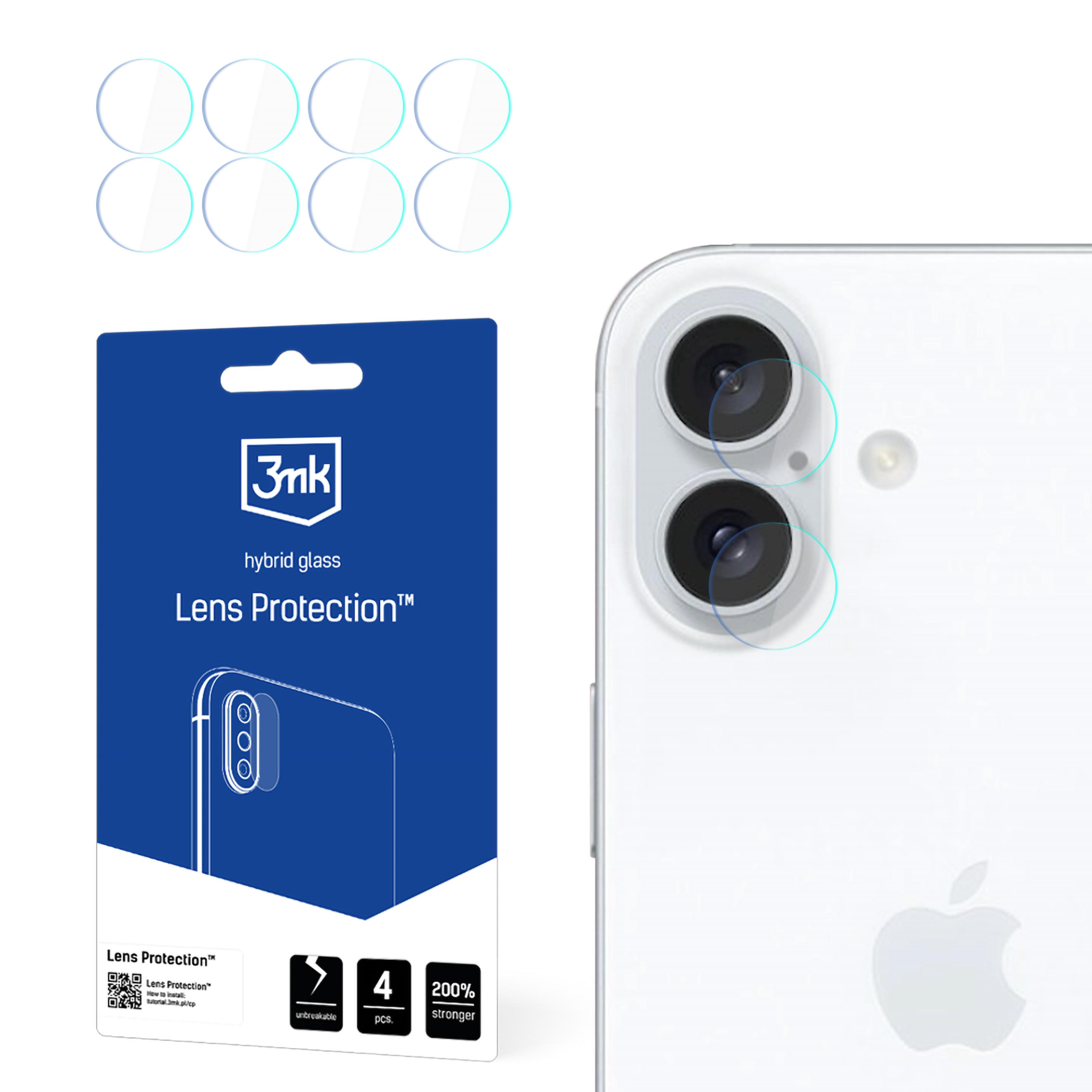 Lens Protection pro Apple iPhone 16 (4ks)