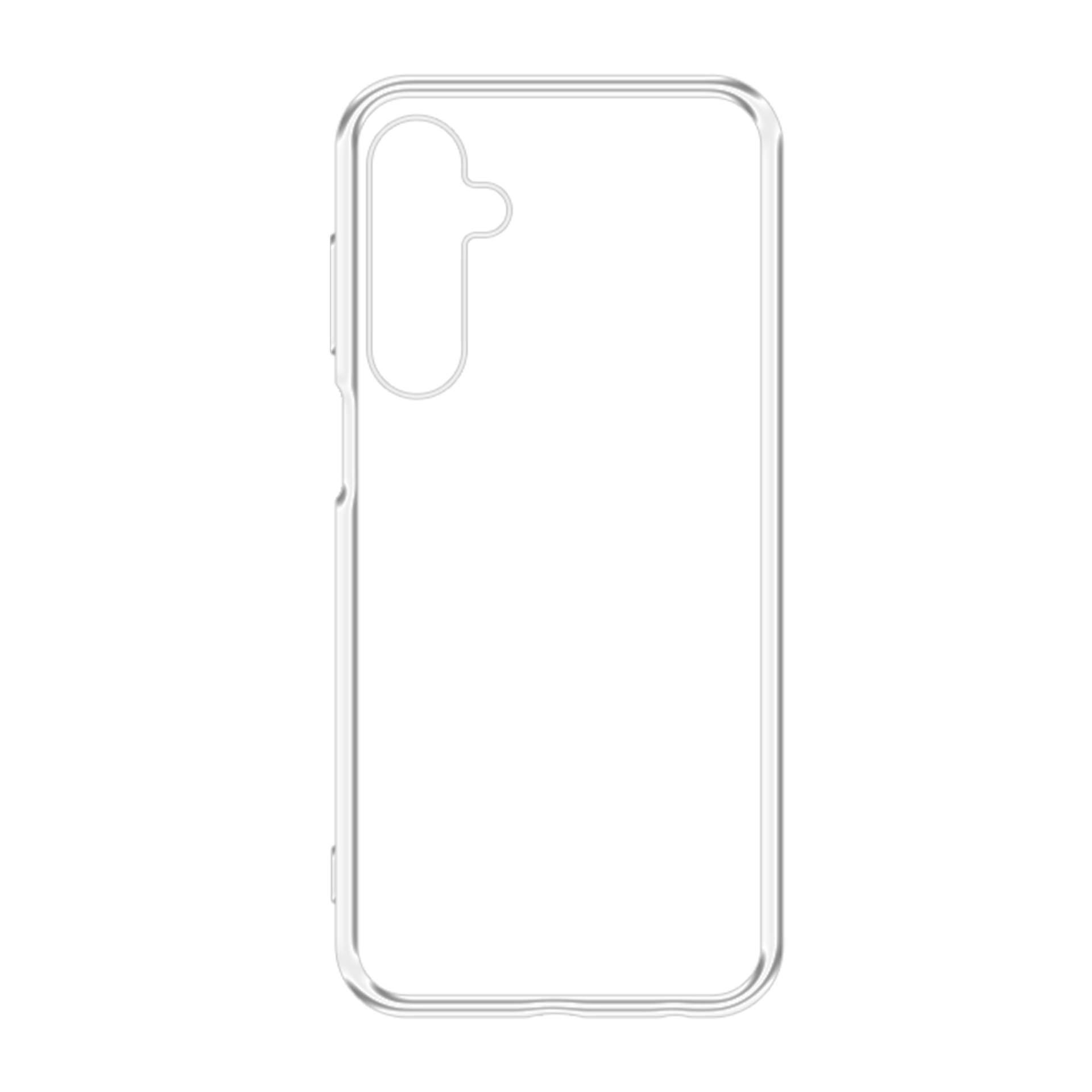 Silikonowe etui na Samsung Galaxy S24 FE - 3mk Clear Case
