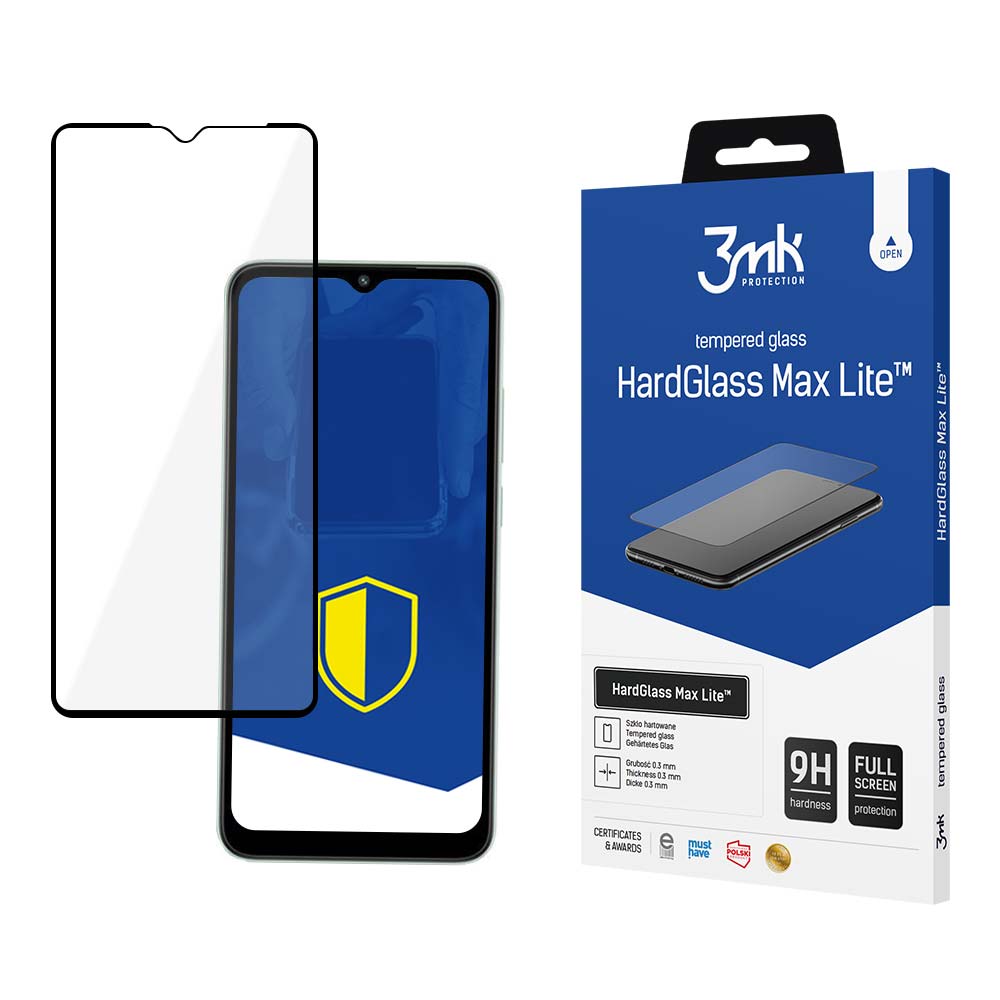 HardGlass Max Lite Black pro Xiaomi Redmi A1/Xiaomi Redmi A1 Plus