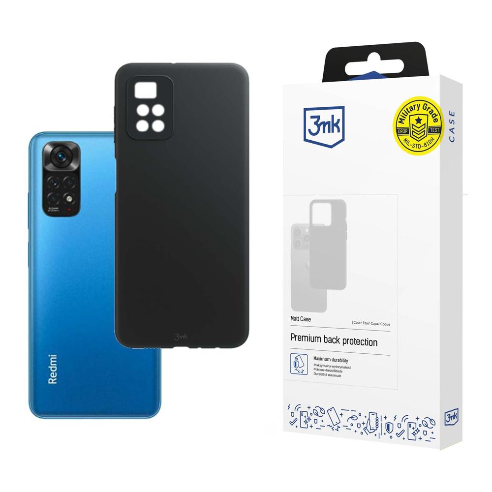 Matt Case pro Xiaomi Redmi Note 11 4G / Note 11S 4G, černá