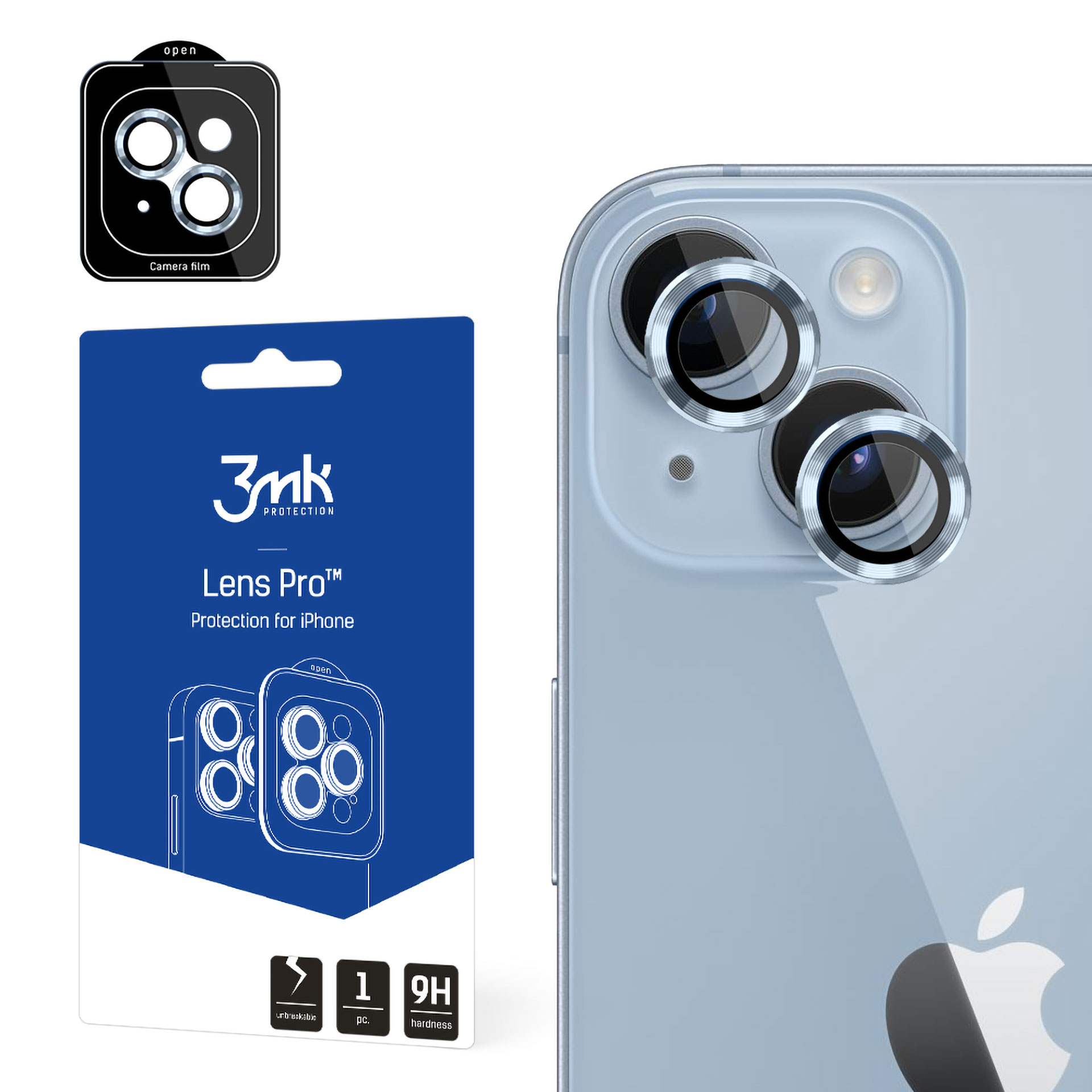 Lens Protection Pro pro Apple iPhone 14 Plus, Sierra Blue